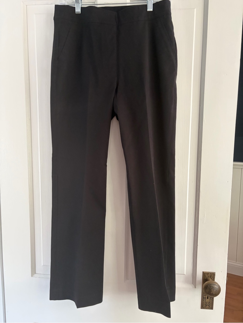 SPANX Black Women's Cropped Dress Pants Medium
